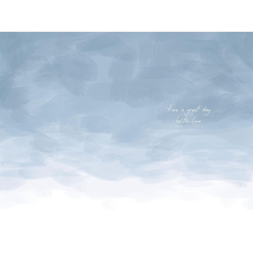 Top Dad Flag Me to You Bear Softly Drawn Father's Day Card Extra Image 1